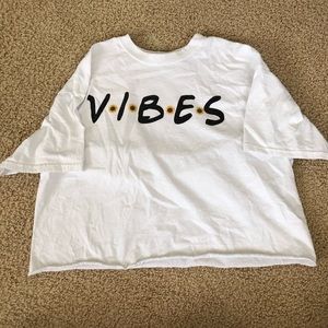 Rue21 Cropped Vibes T-shirt